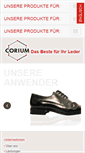 Mobile Screenshot of coriumservice.de